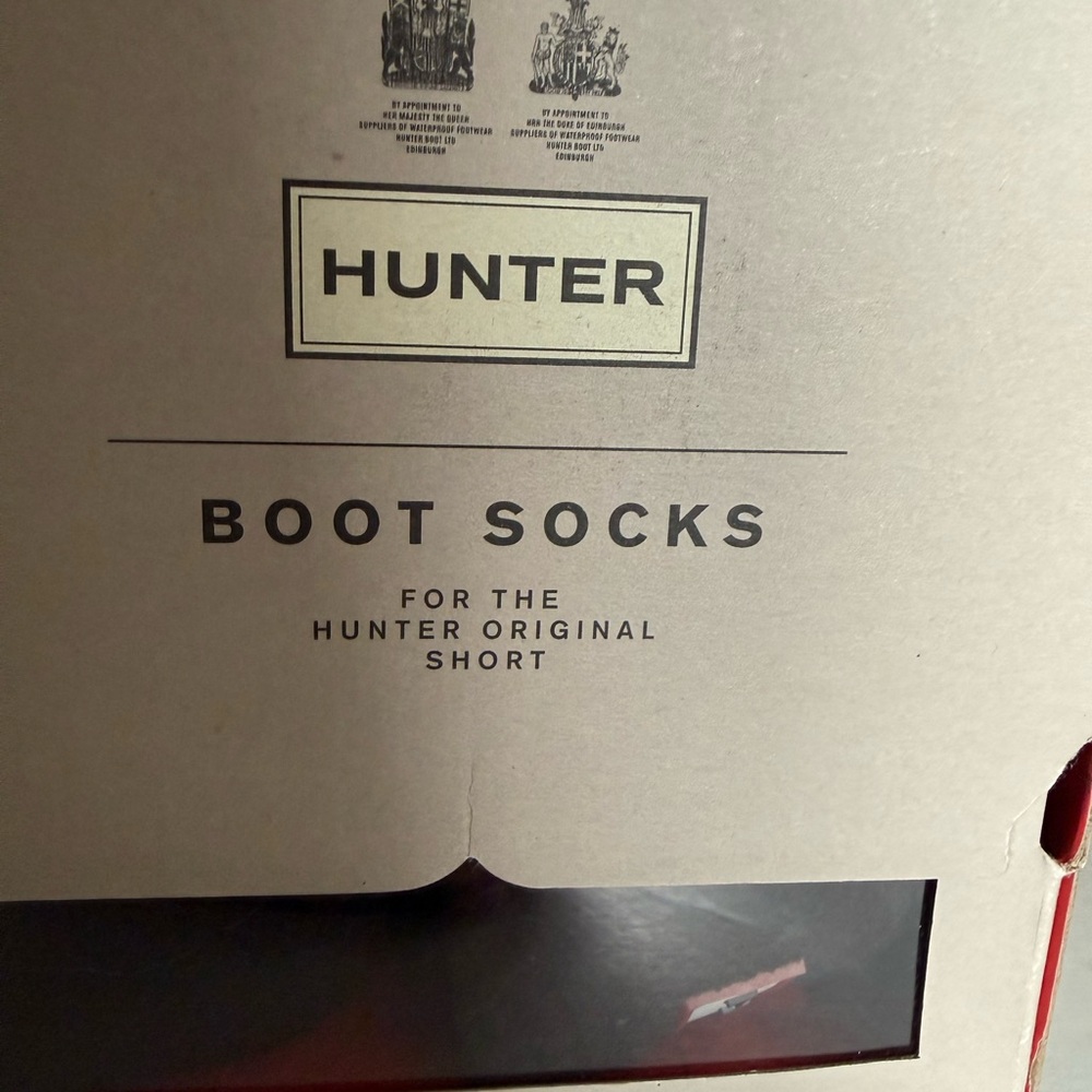 Hunter Boot Socks in Black